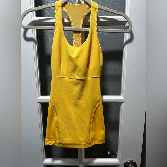 Lululemon Power Up Tank-Burning Yellow - Picture 5 of 8